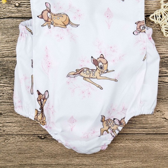 🦌 Summer Bambi Baby Romper 🦌 - Picture 5 of 7